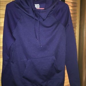 Cowl neck sweat shirt